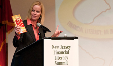 Broadcaster-Columnist-Elisabeth Leamy-Speaks to New Jersey Financial Literacy Summit